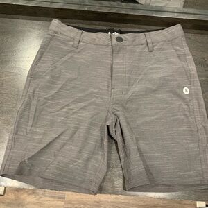 Hurley Men's Charcoal Hybrid Shorts